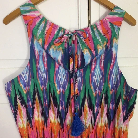 ATHLETA Ikat Martinique Multicolor Dress - Picture 8 of 13